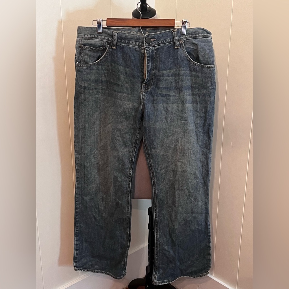 Arizona Jean Company Loose Straight Jeans, Medium Wash, 36x30